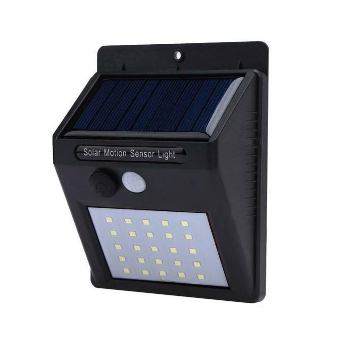 Solar Powered Motion Sensor Waterproof Outdoor Wall 20 LED Light ...