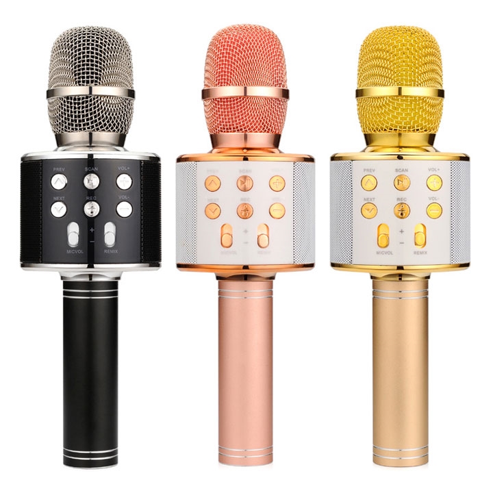 WS-858 Bluetooth Wireless Microphone Handheld Karaoke Mic | Trans Asia ...