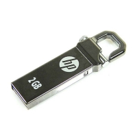 HP 2GB USB Flash Drive Metal - Silver