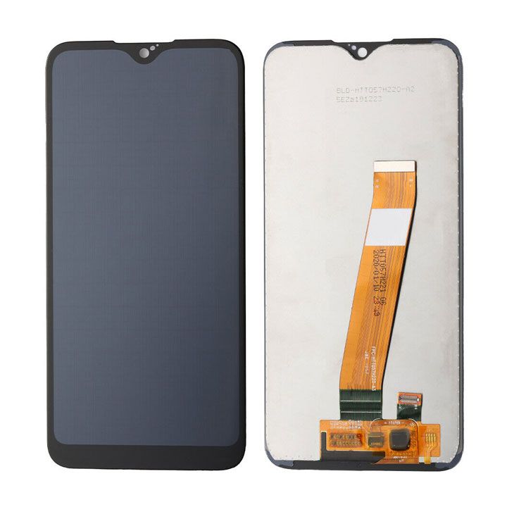 Samsung Galaxy A01 A015 Lcd Display Touch Screen Small Connector Black Trans Asia Cellular 0851