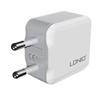 LDNIO A2201 2.4A Dual USB Charging Head With Micro Data Cable