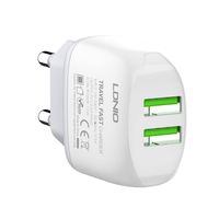 LDNIO A2219 2.4A 2 USB Portable Charger 12W Fast Charging Power Adapter