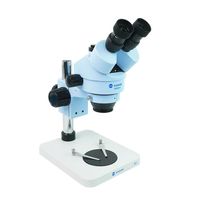 Sunshine SZM45T-B1 HD Trinocular Stereo Microscope 7X-45X With LED Lamp