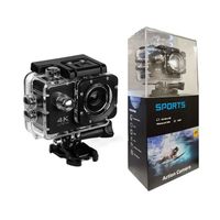 4K Ultra HD Sports 30M Water Resistant Camera High Quality - Black