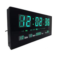 Digital JH-3615 Large Display LED Wall Clock