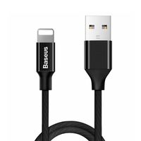 Baseus Yiven fabric braided cable USB / Lightning 1.2M black (CALYW-01)
