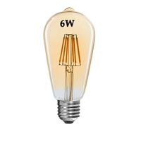 6W Antique Edison Bulb ST64