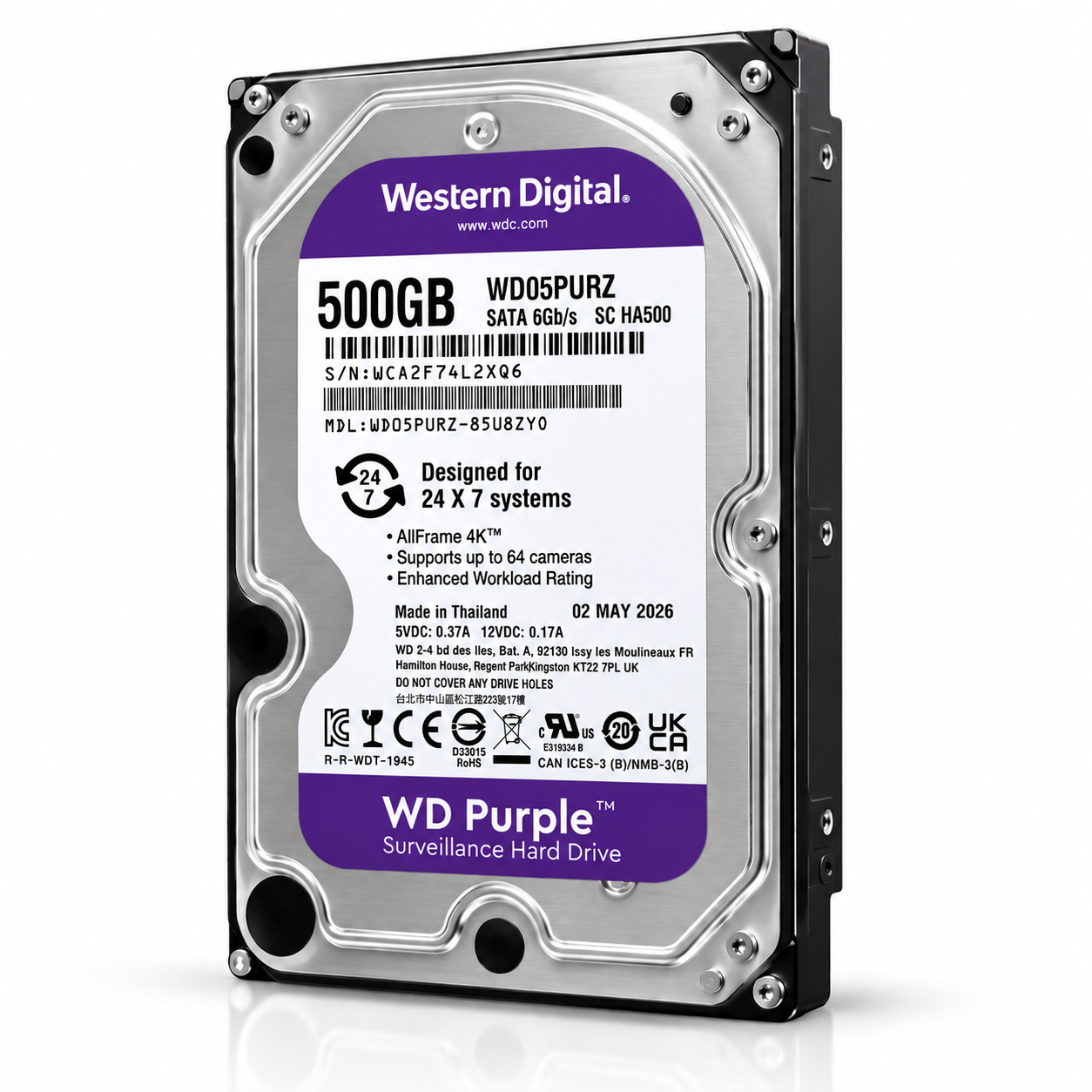Western Digital 500Gb Hard Disk