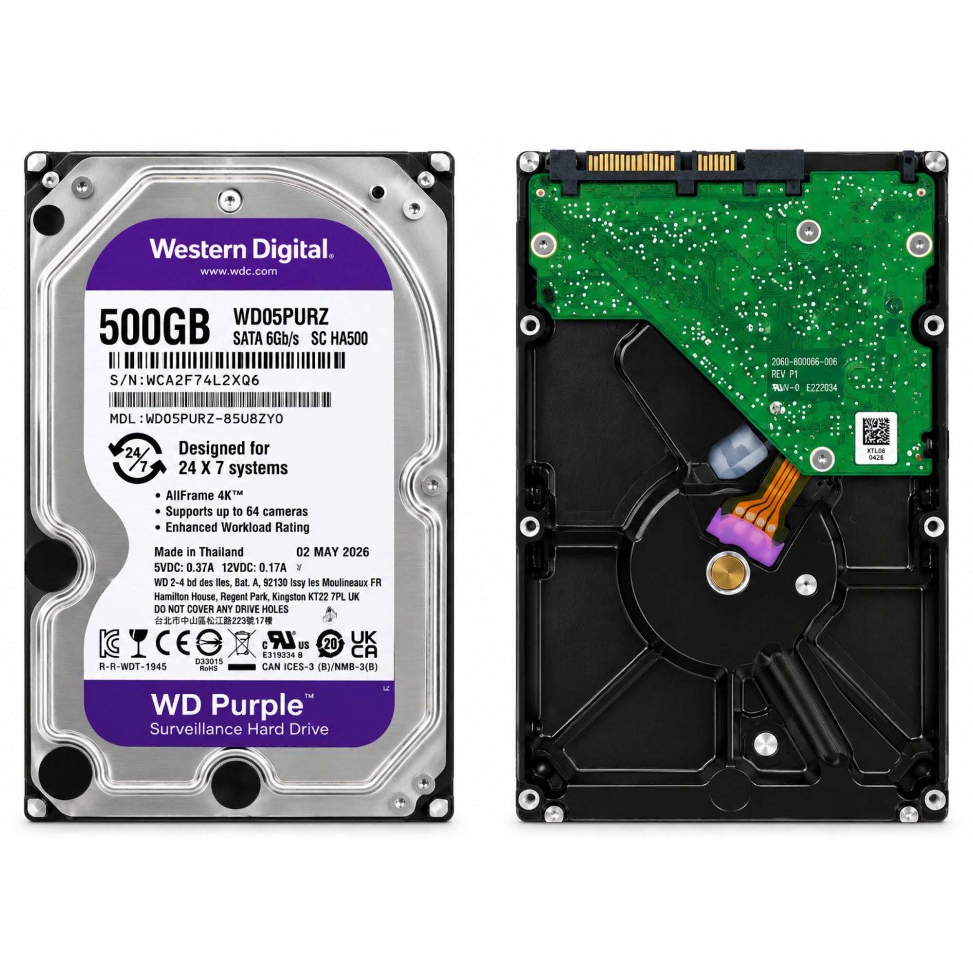 Western Digital 500Gb Hard Disk - Image 3