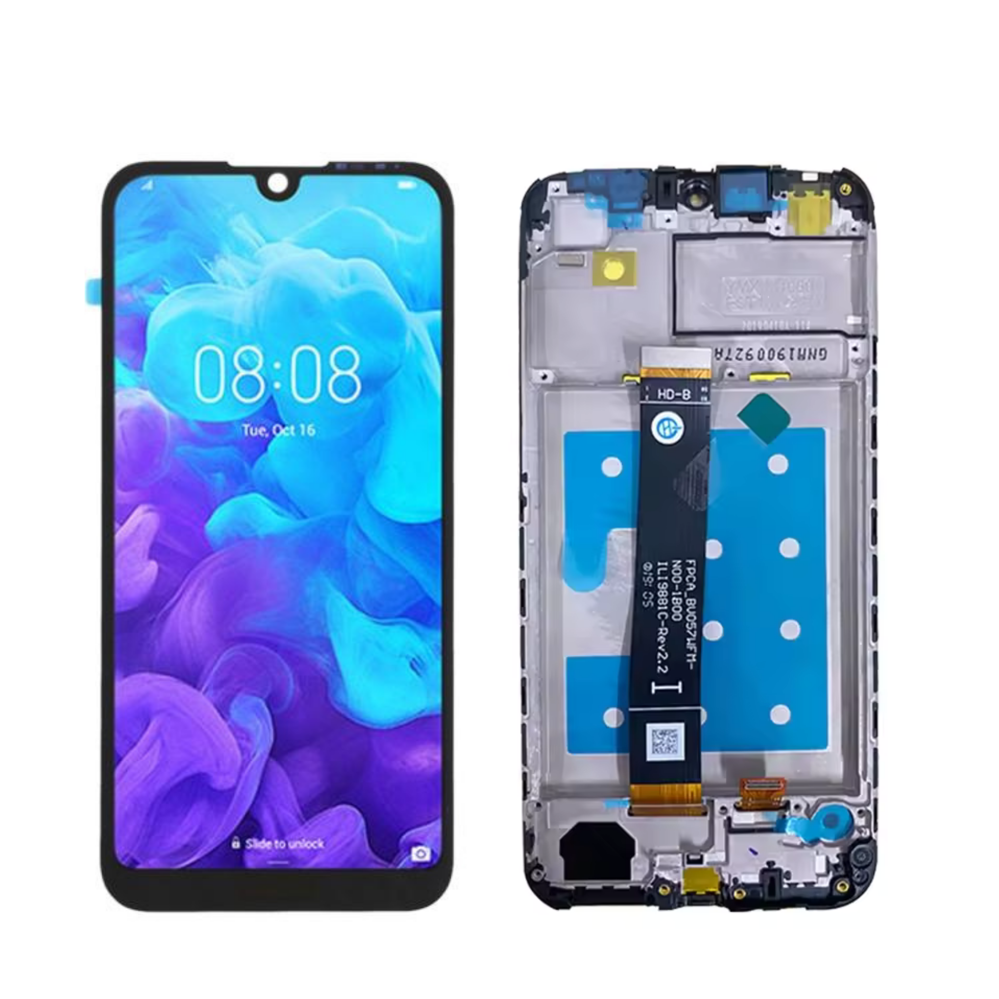 Huawei Y5 2019 LCD With frame Display touch screen