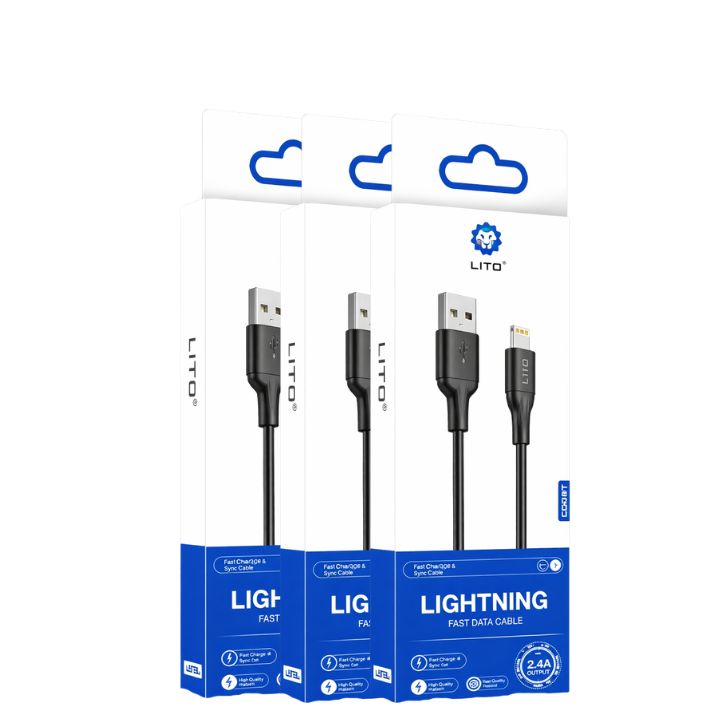 LITO LD06I Lightning USB Data Cable - Image 2