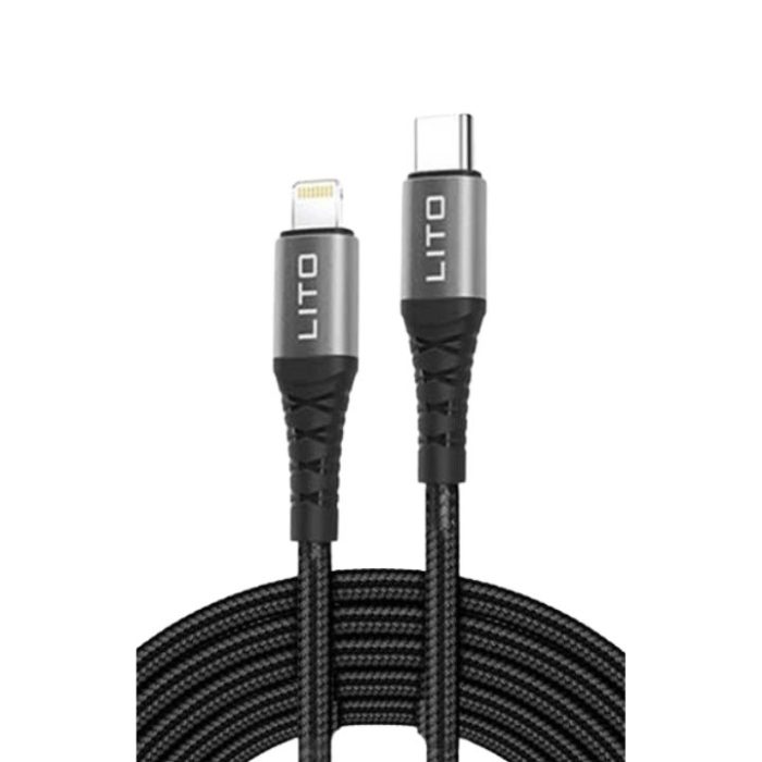 LITO LD022CL 2M Type – C To Lightning USB Data Cable – Trans Asia