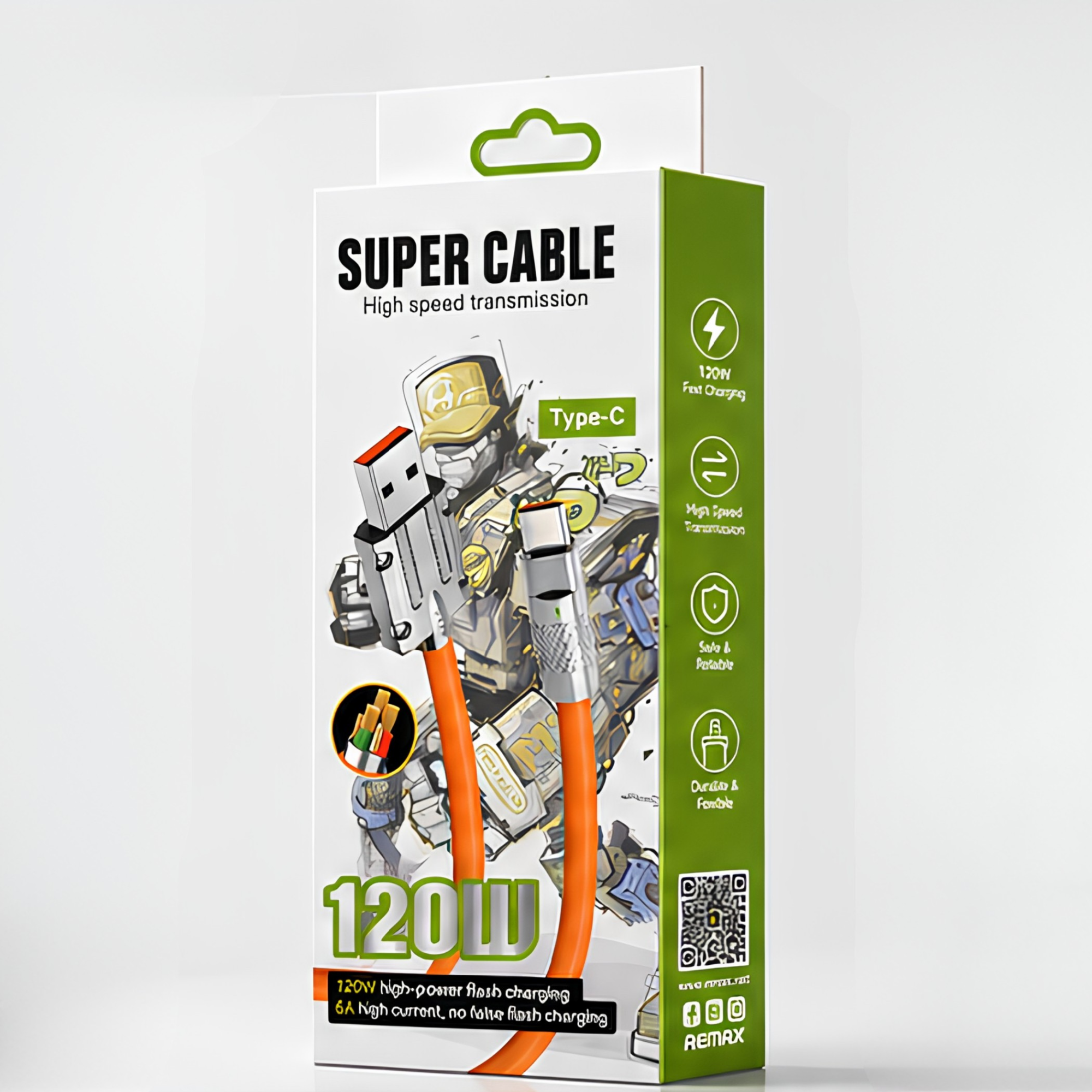120W USB- Type C Data Cable - Image 3