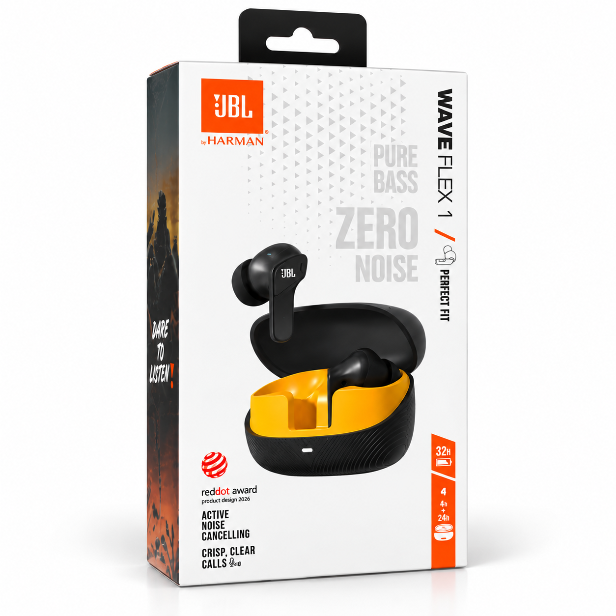 JBL Wave Flex 1 True Wireless Earbuds (High Copy) - Image 3
